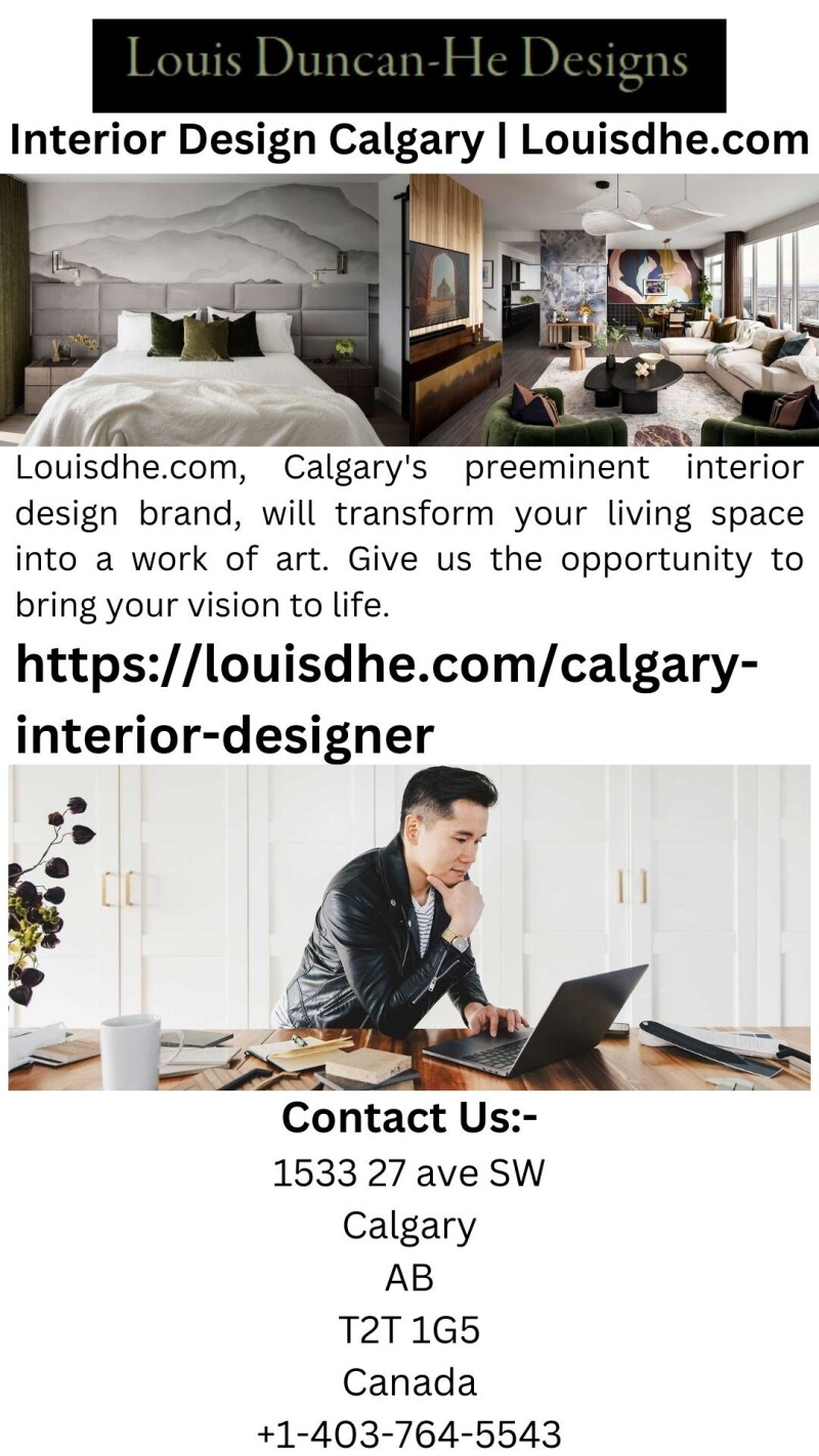 Louisdhe.com, Calgary's preeminent interior design brand, will transform your living space into a work of art. Give us the opportunity to bring your vision to life.


https://louisdhe.com/calgary-interior-designer