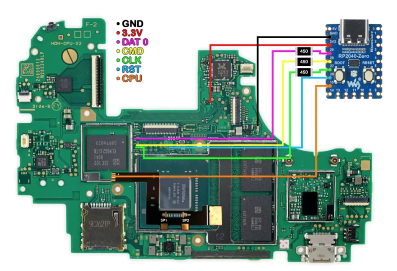 RP2040 Powered PicoFly [Nintendo Swtich Mode]

2023-Picofly-Original-RP2040-Raspberry-Pi-for-Switch-Oled-Core-Chip-Lite-for-NS-Upgradable-Flashable