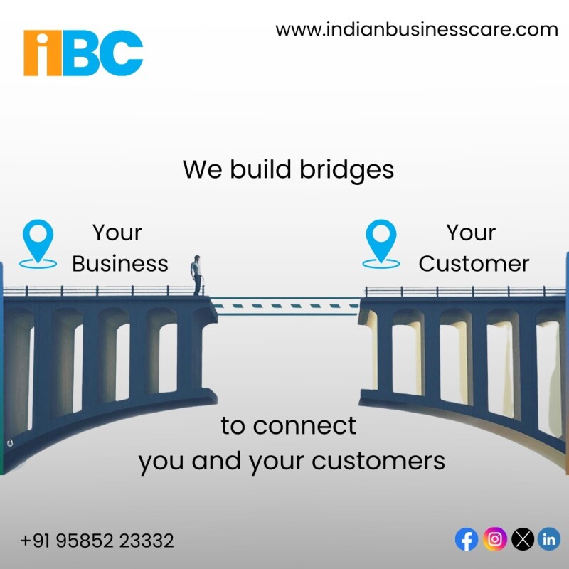 We specialize in creating your business forward. Stay ahead with the latest world. Let's build a bridge to success together!

Visit: https://www.indianbusinesscare.com

Call Us: +91 95852 23332