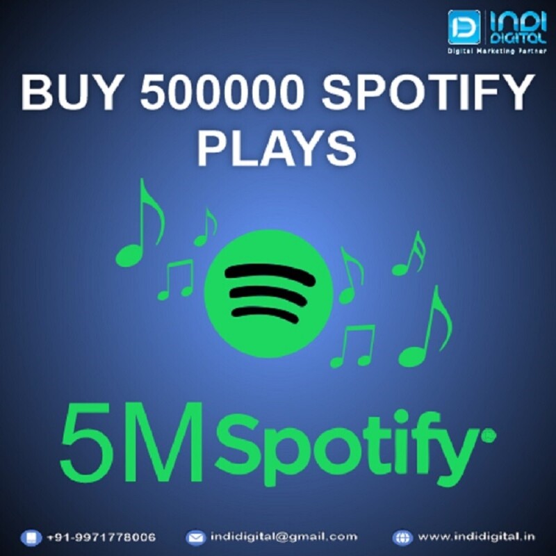 Buy 500000 Spotify plays