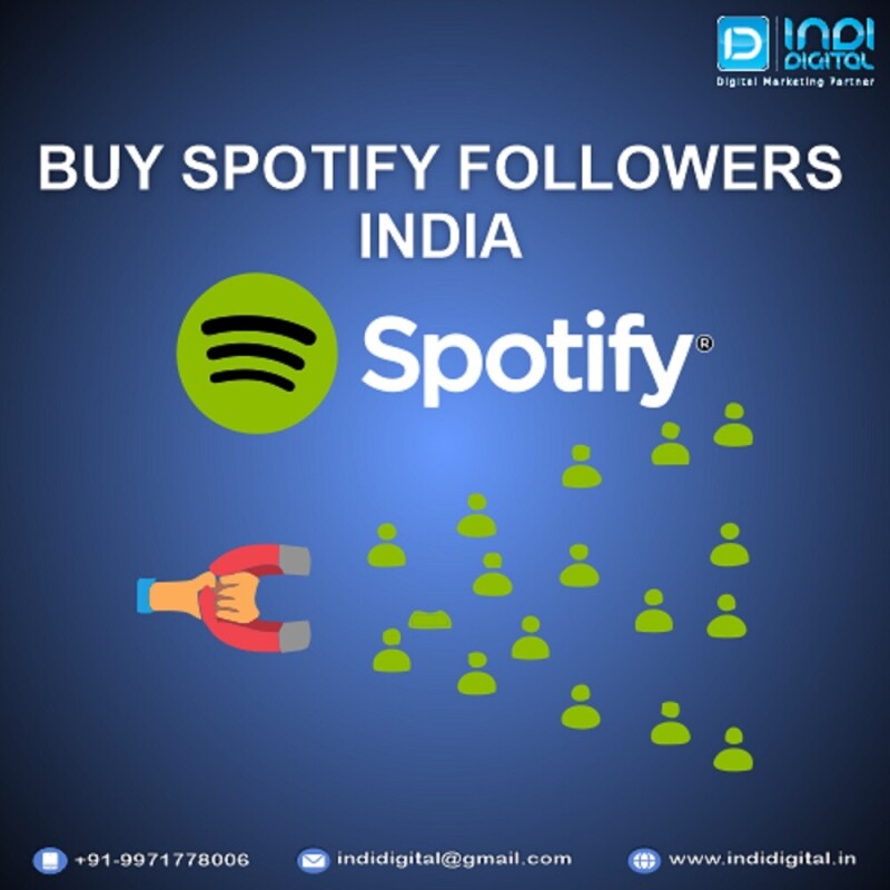 buy spotify followers India