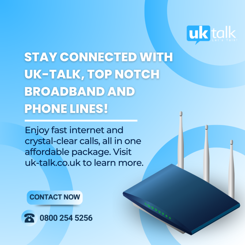 Get lightning-fast internet with the best broadband deals at UK Talk! Enjoy reliable, high-speed connections at unbeatable prices. Don't miss out—switch today! For more information visit:https://uk-talk.co.uk/broadbandonly