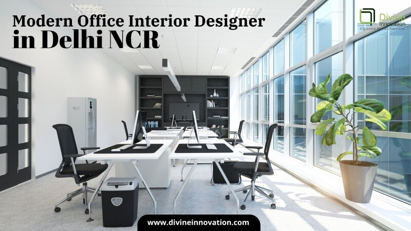 Divine Innovation is a premier interior design company offering tailored office interior solutions across Gurgaon, Manesar, Delhi NCR, Bhiwadi, Bahadurgarh, Jaipur, and Bangalore. We specialize in creating inspiring workspaces for small to medium-sized businesses, large corporates, and professionals like doctors, lawyers, and chartered accountants. For more information Visit us at https://sites.google.com/divineinnovation.com/divine-innovation/ncr-best-corporate-office-interior-designer-in-delhi-ncr or email us at sales@divineinnovation.com to schedule a free consultation with our team.