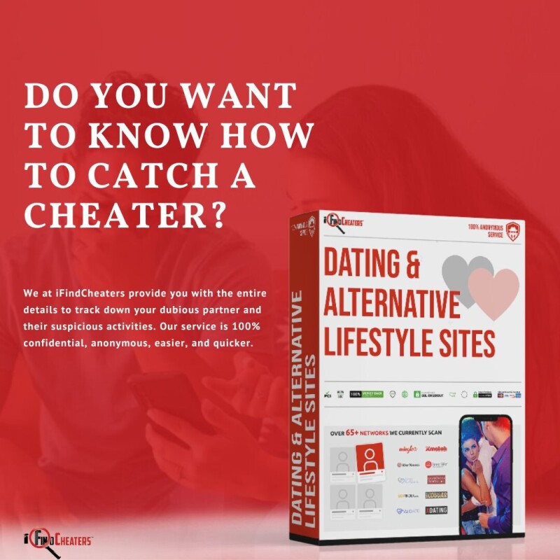 Are you desperately looking to catch a cheating spouse under a secured platform? Find the most trusted and leading online service of iFindCheaters offering a 100% confidential, anonymous, easier, and expedited search process to track your cheating partner’s activity.Visit https://iFindCheaters.com/products/search-on-social-media-and-mobile-chat/