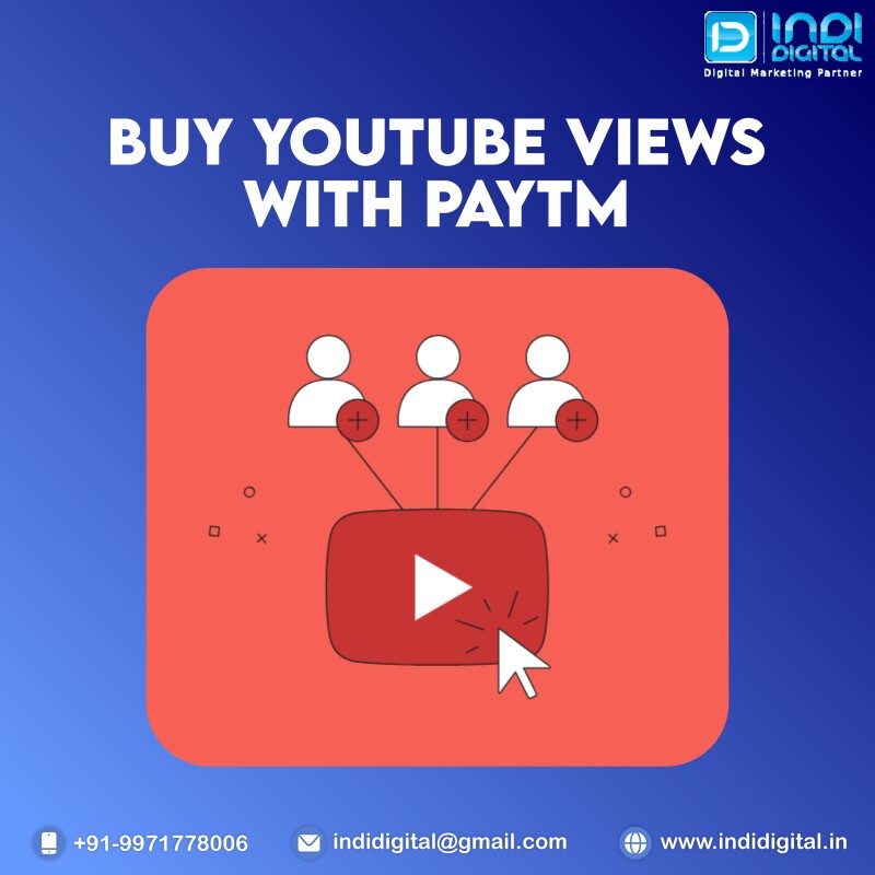 Buy YouTube Views with Paytm