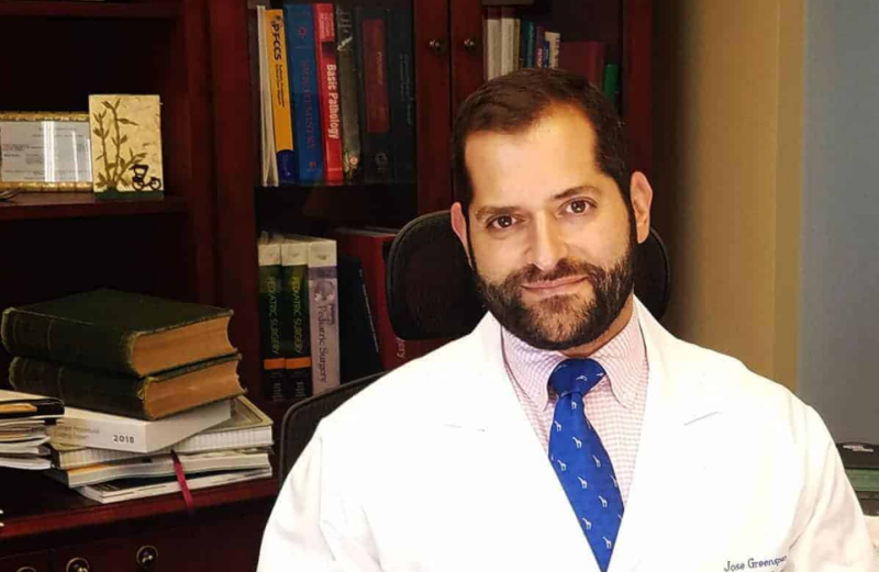 Jose Greenspon is a pediatric surgeon. He is also very involved with childhood health and fitness and has created various programs for helping overweight adolescents get into shape.