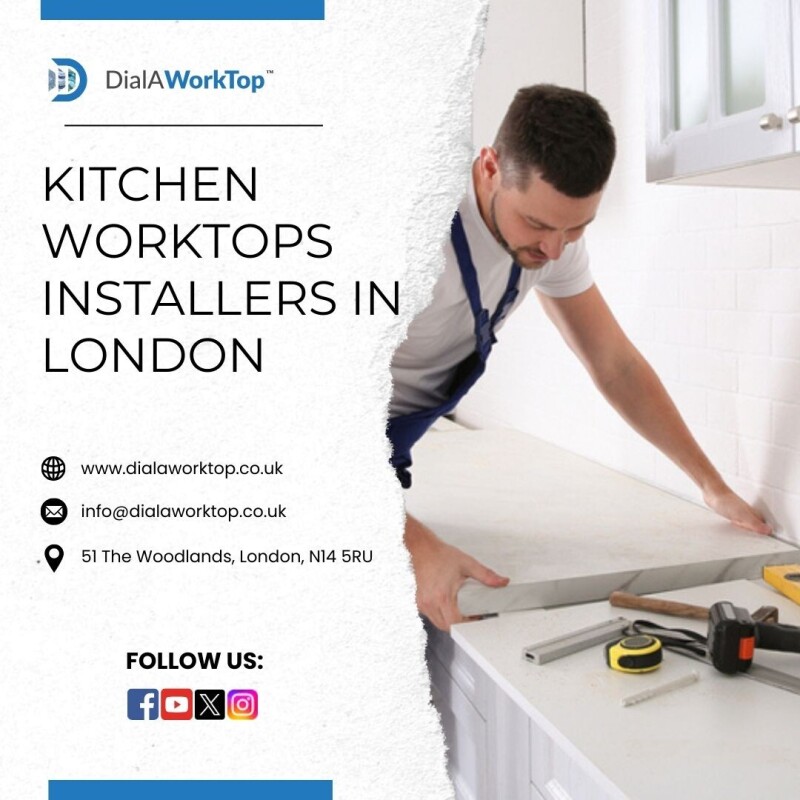 Dialaworktop offers professional kitchen worktop installation in London, making sure your kitchen looks perfect. Their experienced team provides top-quality service, transforming your kitchen with care and precision. Whether you're remodeling or installing new worktops, Dialaworktop ensures a smooth and stylish finish, making them a reliable choice for kitchen installations in London.