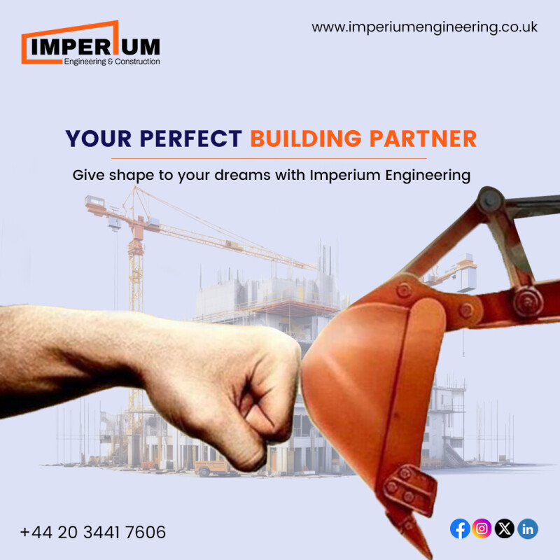 Ready to bring your dream project to life? Look no further than Imperium Engineering! Our expert team is dedicated to turning your vision into reality with precision and excellence. From concept to completion, we’re here to make your construction journey seamless and stress-free.

Contact us today!

📱 +44 20 3441 7606

🌐 https://imperiumengineering.co.uk/