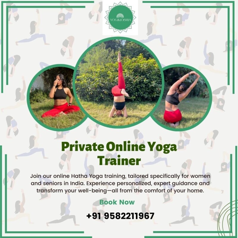 At Yogkosha, we offer personalized yoga training that fits into your schedule. Our private online yoga classes provide a customized approach to help you achieve your wellness goals. Whether you're a beginner or an experienced practitioner, our certified personal yoga trainers work closely with you to create a program tailored to your needs. Learn more about our expert team: https://yogkosha.com/about-us.php  and the benefits of choosing Yogkosha for your online yoga journey. Elevate your practice with one-on-one attention and support.