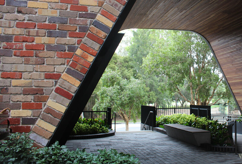 Melbourne Recycled Bricks Building Facade built using recycled bricks