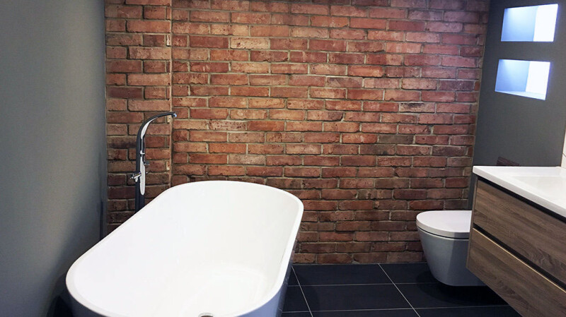 Melbourne Recycled Bricks House Interior Wall