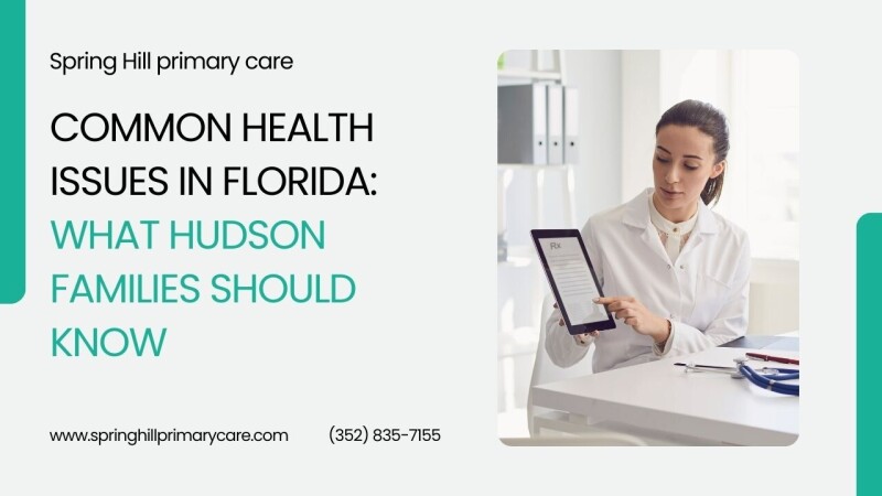 Living in Florida brings unique health challenges, especially for families in Hudson. With the state’s warm climate and high humidity, certain health issues become more common. From allergies and asthma to heat-related illnesses, Hudson families need to be aware of the prevalent health issues in their area.