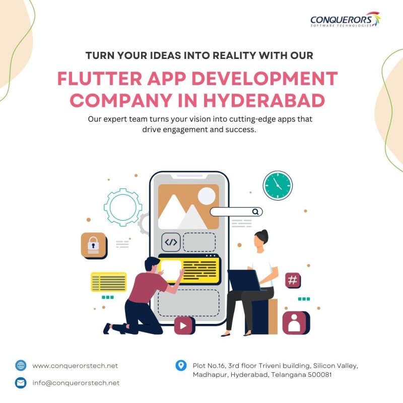 Flutter App Development Company in Hyderabad